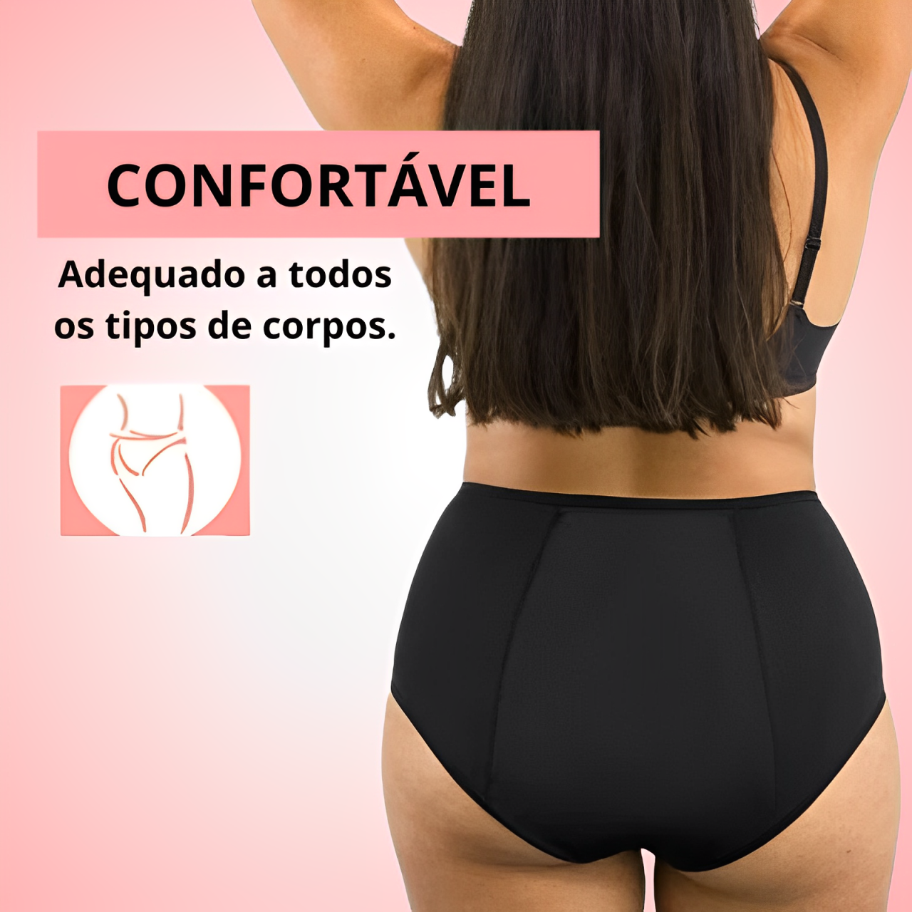 Calcinha Antivazamento Confort - Compre 2 Leve 5