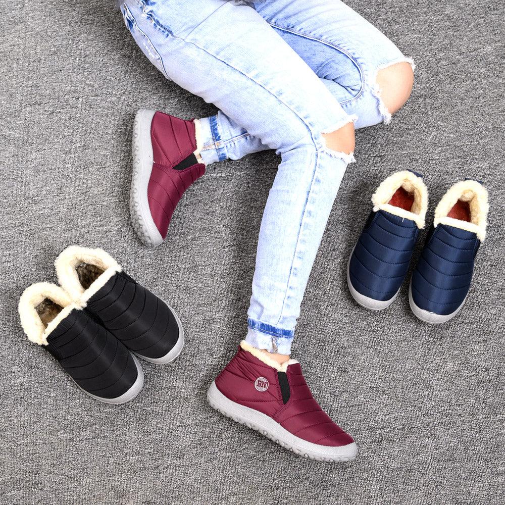 BJ Therm™ - Bota de Inverno Impermeável Unissex + BRINDE: 1 Gorro e 1 Luva