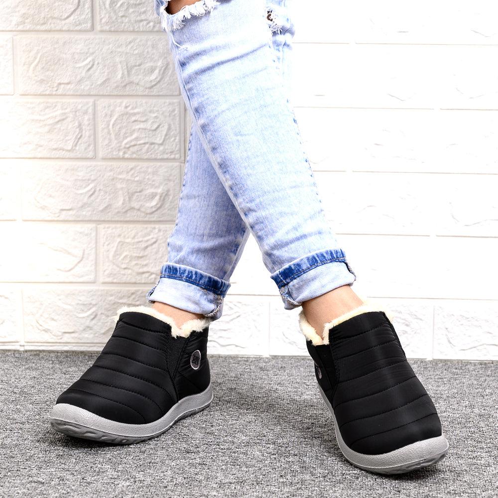 BJ Therm™ - Bota de Inverno Impermeável Unissex + BRINDE: 1 Gorro e 1 Luva