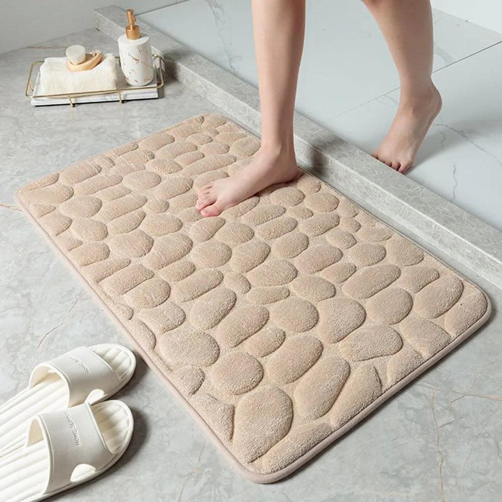 Tapete para Banheiro Antiderrapante Ultra Absorvente – (Compre 1 leve 2 + Brinde Exclusivo)