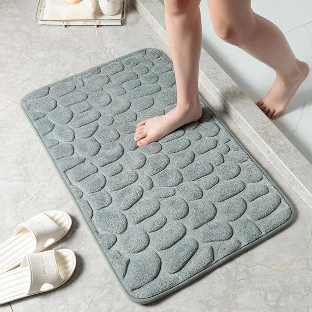 Tapete para Banheiro Antiderrapante Ultra Absorvente – (Compre 1 leve 2 + Brinde Exclusivo)