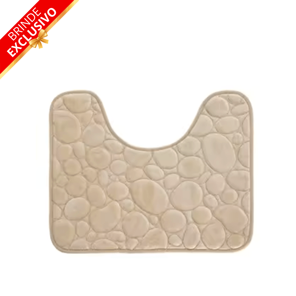 Tapete para Banheiro Antiderrapante Ultra Absorvente – (Compre 1 leve 2 + Brinde Exclusivo)