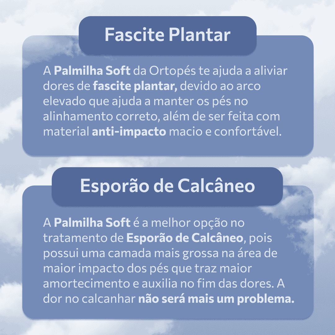 Palmilha Soft - COMPRE 1 LEVE 2
