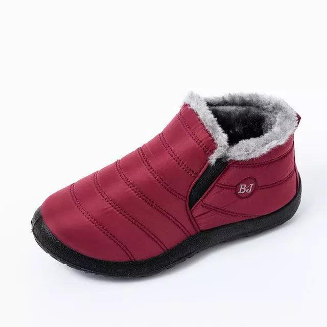 BJ Therm™ - Bota de Inverno Impermeável Unissex + BRINDE: 1 Gorro e 1 Luva