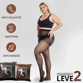 Meia Calça Anticelulite SlimLegs - COMPRE 1 LEVE 2