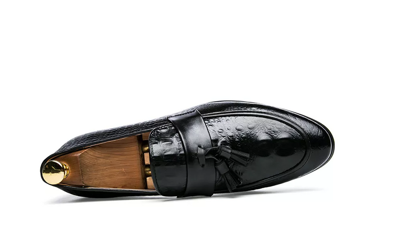 Mocassins en cuir Oxford