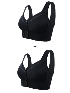 Compre 1 Leve 2: Sutiã Rendado Fechamento Frontal