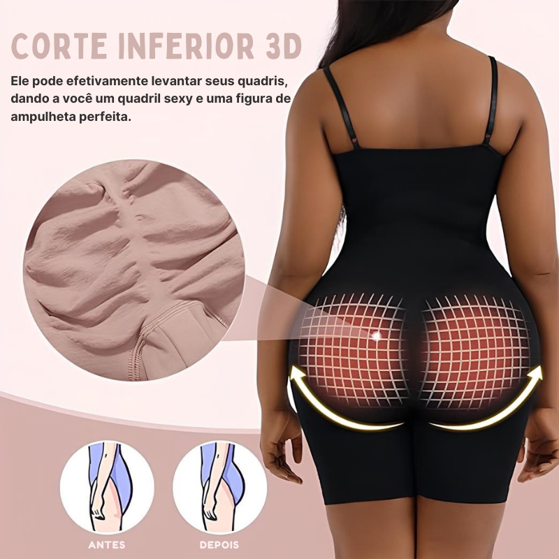 Body Modelador Linda Forma - Pague 1 Leve 2