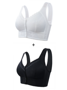 Compre 1 Leve 2: Sutiã Rendado Fechamento Frontal