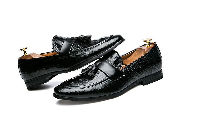 Mocassins en cuir Oxford