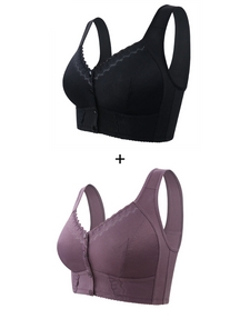 Compre 1 Leve 2: Sutiã Rendado Fechamento Frontal