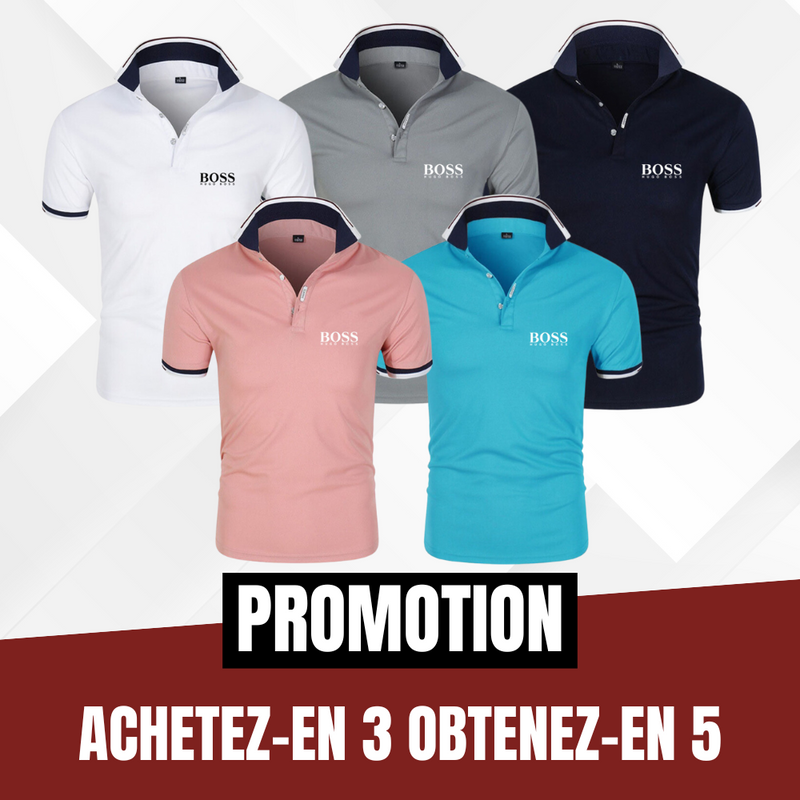 Kit Polo Hugo Boss [ACHETEZ-EN 3, OBTENEZ-EN 5] DERNIER JOUR DE PROMOTION🔥