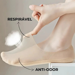 Meias Invisíveis Ortopédicas ConfortLife® -  [SOMENTE HOJE COMPRE 5 LEVE 12 PARES]