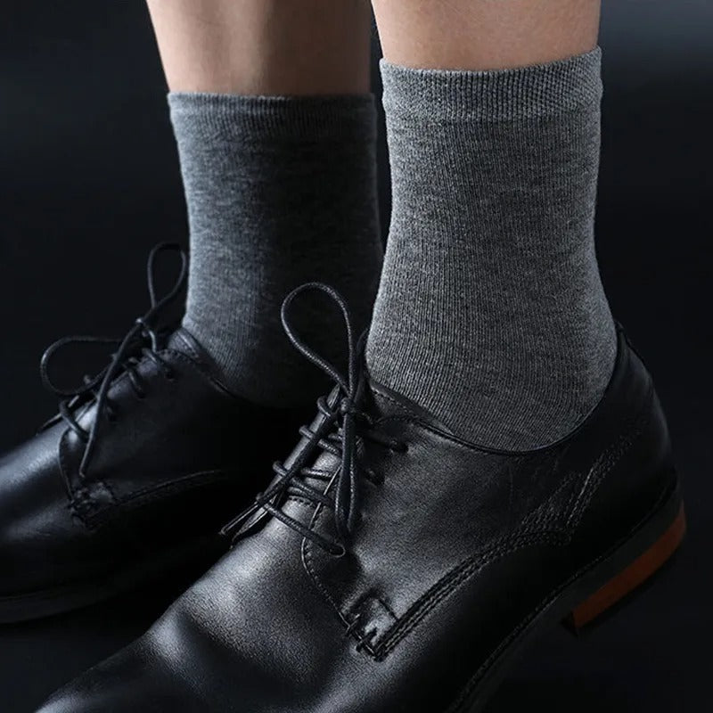 Chaussettes D'affaires en Coton Pour Hommes