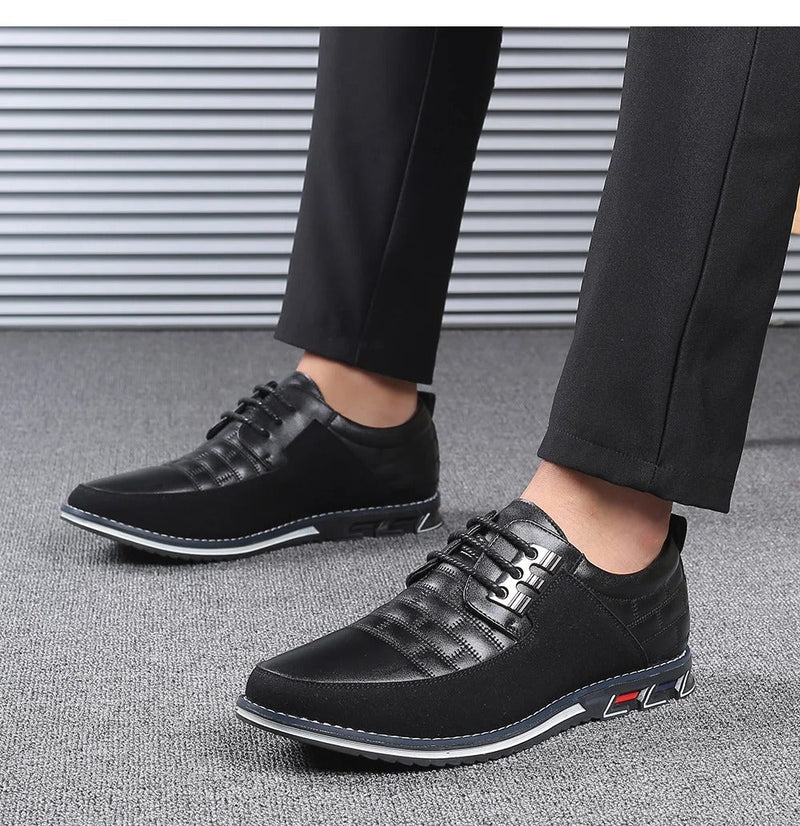 Chaussure orthopédique en cuir véritable