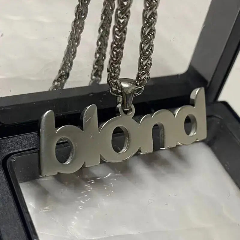 Collier Frank Ocean (Blond)