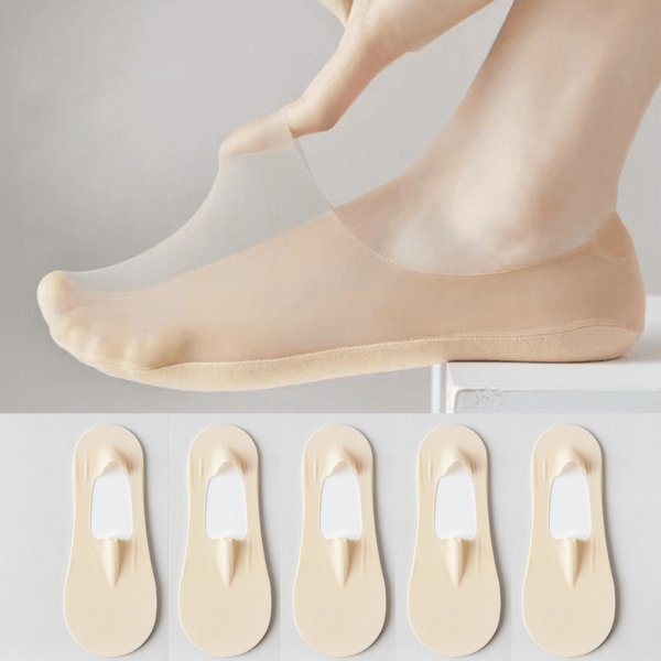 Meias Invisíveis Ortopédicas ConfortLife® -  [SOMENTE HOJE COMPRE 5 LEVE 12 PARES]