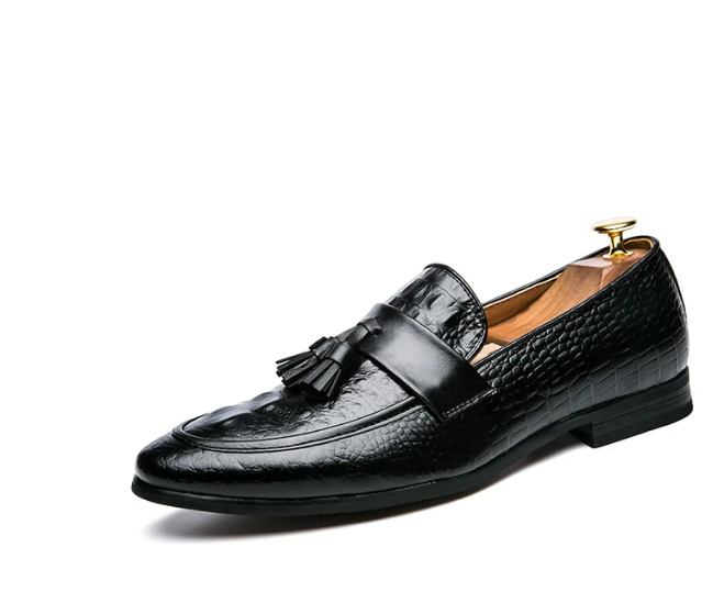 Mocassins en cuir Oxford