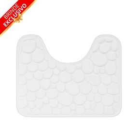 Tapete para Banheiro Antiderrapante Ultra Absorvente – (Compre 1 leve 2 + Brinde Exclusivo)