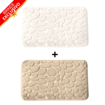 Tapete para Banheiro Antiderrapante Ultra Absorvente – (Compre 1 leve 2 + Brinde Exclusivo)