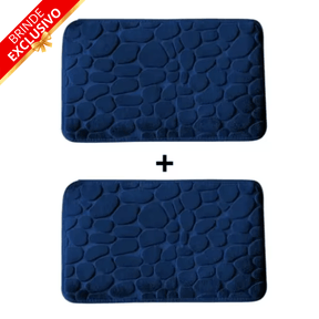 Tapete para Banheiro Antiderrapante Ultra Absorvente – (Compre 1 leve 2 + Brinde Exclusivo)