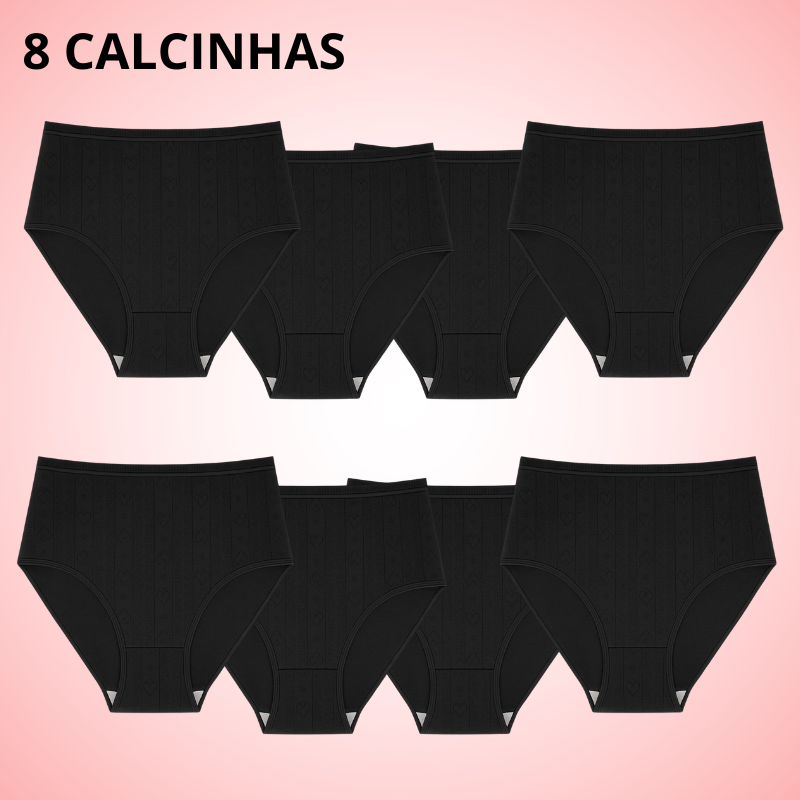 Calcinha Antivazamento BellaProteção – Compre 4 Leve 8