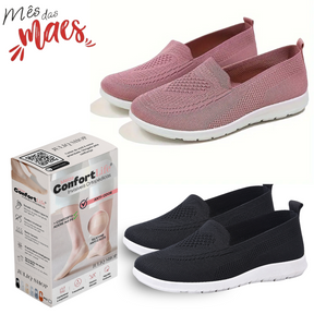 Sapatilha Ortopédicas ConfortLife® [COMPRE 1 LEVE 2 PARES + BRINDE DE 5 PARES DE MEIA ORTOPÉDICAS]