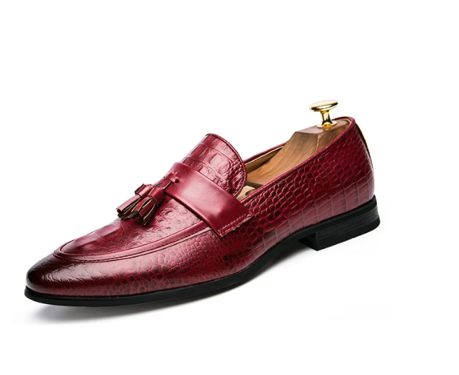 Mocassins en cuir Oxford